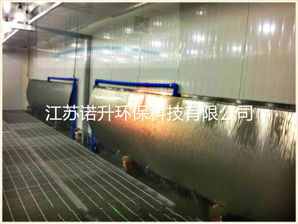 噴漆室的供風(fēng)、排風(fēng)方式等配套裝置。
